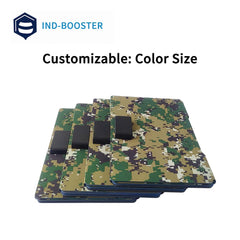 INDBOOSTER 50watt portable foldable solar panel with triple ports waterproof function