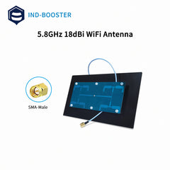 High gain5.8GHz 5150-5850MHz 18dBi gain panel antenna directional antenna