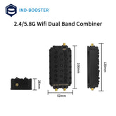 Dual band signal combiner 2400-2483MHz 5100-5850MHz wide band signal combiner device