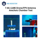 Ultra Low Weight Airborne antenna drone carrying antenna 7-8 GHz 12dBi gain antenna