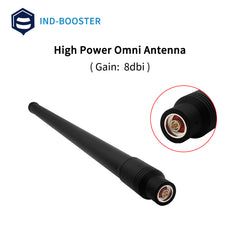 High gain omnidirectional antenna +8dbi Ind booster 2.4GHz 5.8GHz