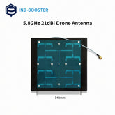 High gain 5.8GHz 21 dBi panel antenna directional antenna