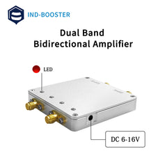 Two input two output dual band 2.4GHz 5.8GHz 4watt bidirectional amplifier