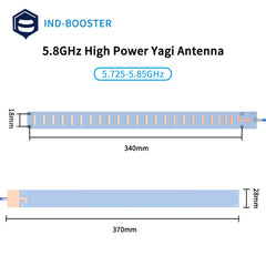 5.8GHz 13dBi High gain directional antenna Yagi antenna drone fpv antenna