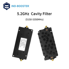 5.2GHz 5150-5350MHz Cavity Filter for wifi drone filtering function with ultra low signal loss