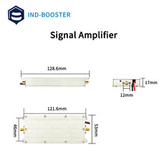 0.3GHz 200-300 High-Power Unidirectional Amplifier TX Booster with circulator and GaN