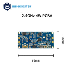 2.4GHz 4w bidirectional amplifier PCBA board drone signal booster