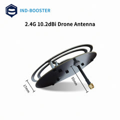 2400MHz Panel antenna 2.4GHz drone controller 10.2db gain SMA male connector directional antenna