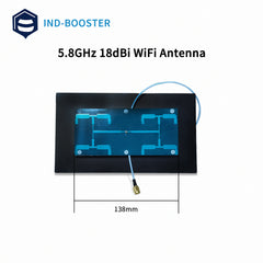 High gain5.8GHz 5150-5850MHz 18dBi gain panel antenna directional antenna