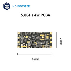 5.8GHz 4w bidirectional amplifier PCBA board drone signal booster part 36dBm