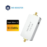 Dual band Helium 868MHz and 915MHz bidirectional amplifier signal booster for mining and IOT