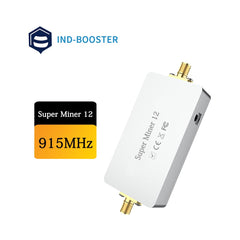 Dual band Helium 868MHz and 915MHz bidirectional amplifier signal booster for mining and IOT