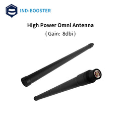 High gain omnidirectional antenna +8dbi Ind booster 2.4GHz 5.8GHz