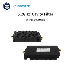 5.2GHz 5150-5350MHz Cavity Filter for wifi drone filtering function with ultra low signal loss