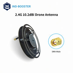 2400MHz Panel antenna 2.4GHz drone controller 10.2db gain SMA male connector directional antenna