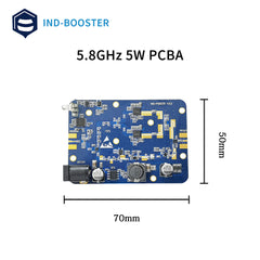 5.8GHz 5w bidirectional amplifier PCBA board drone signal booster part 36dBm
