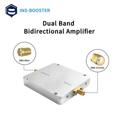 Dual band 2.4GHz & 5.8GHz 4watt amplifier signal booster for drone and wifi