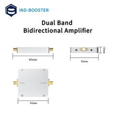 Dual band 2.4GHz & 5.8GHz 4watt amplifier signal booster for drone and wifi