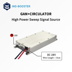 2.4GHz 2300-2500MHz high power signal sweep source with circulator wireless drone jammer module SMA type with GaN