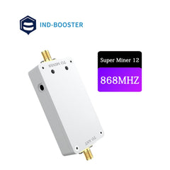 Dual band Helium 868MHz and 915MHz bidirectional amplifier signal booster for mining and IOT