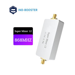 Dual band Helium 868MHz and 915MHz bidirectional amplifier signal booster for mining and IOT