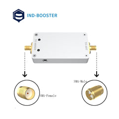 Dual band Helium 868MHz and 915MHz bidirectional amplifier signal booster for mining and IOT
