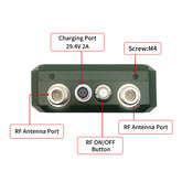 IND-Booster Customizable VIC-2 2.4GHz 1.2GHz portable anti drone device anti signal solution Exam supervision supplies