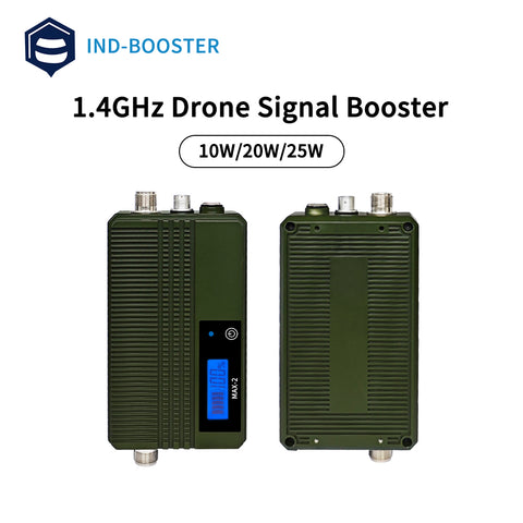 IND-Booster MAX-2 1.4GHz 10w 20w Portable FPV Drone Booster inbuilt battery