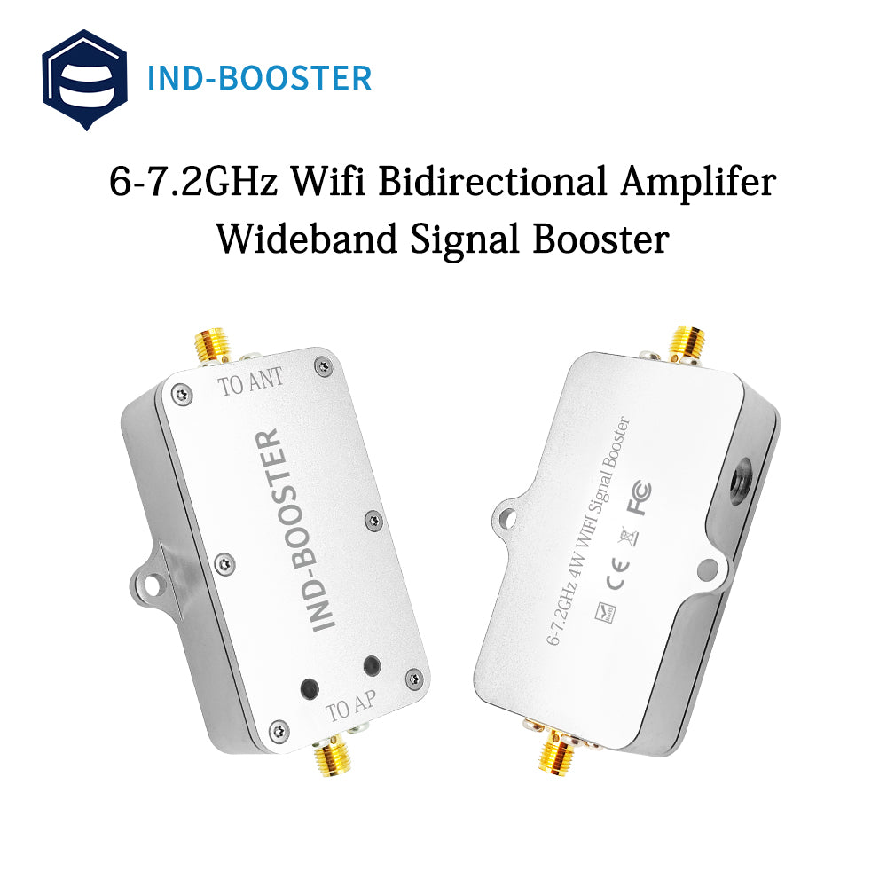 6-7.2GHz Wifi5/6/7 Signal Booster 4w 36dBm Wideband 6000-7200MHz ...