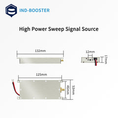 3.3GHz high power signal sweep source  RF module jammer module SMA type with GaN