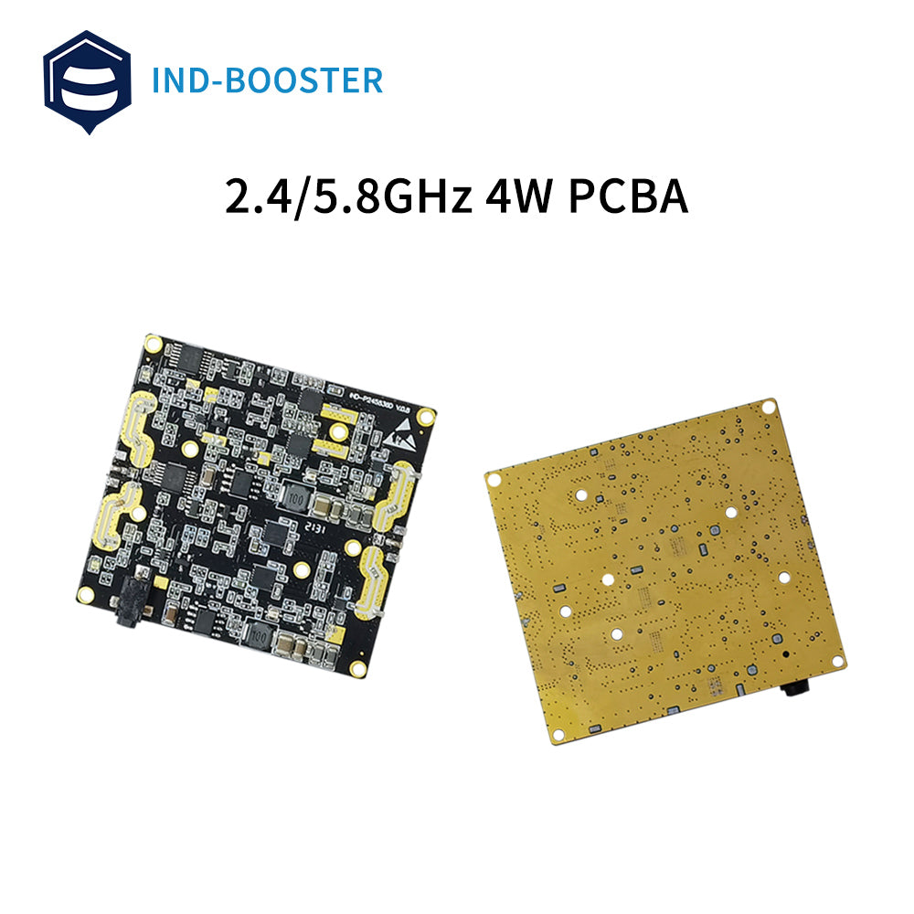 2.4GHz 5.8GHz dual band 4w bidirectional amplifier PCBA board drone signal booster part 36dBm