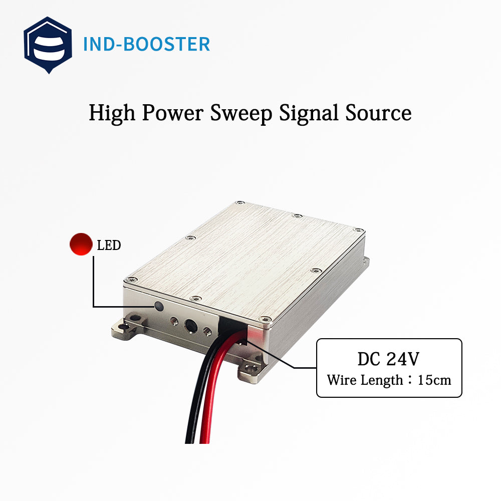 2.4GHz 2300-2500MHz high power signal sweep source  RF module jammer module SMA type with GaN