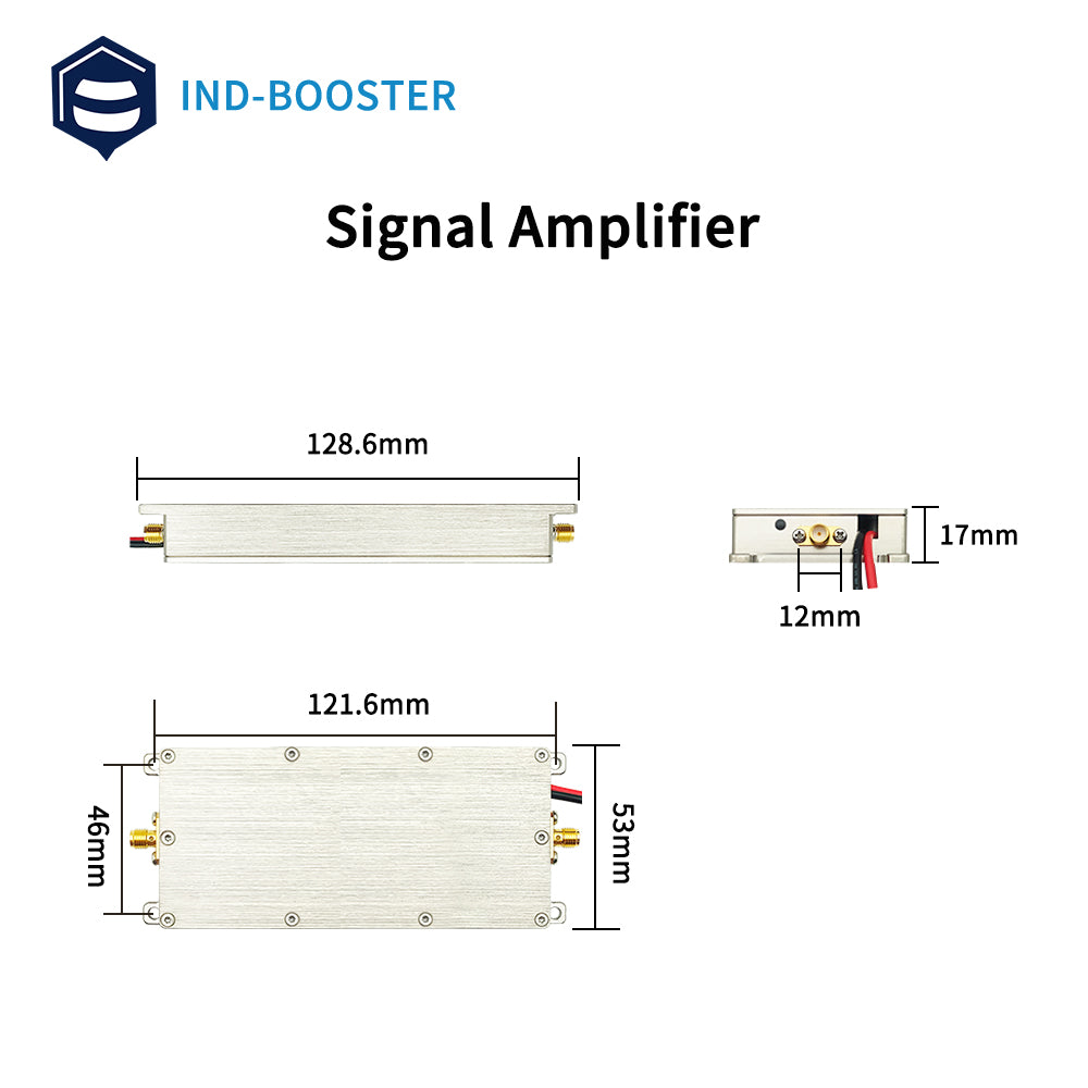 0.3GHz 200-300 High-Power Unidirectional Amplifier TX Booster with circulator and GaN