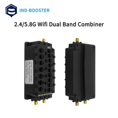 Dual band signal combiner 2400-2483MHz 5100-5850MHz wide band signal combiner device