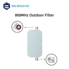 868MHz mining outdoor waterproff filter for Helium filtering  bandpass Cavity filter 863MHz to 870MHz