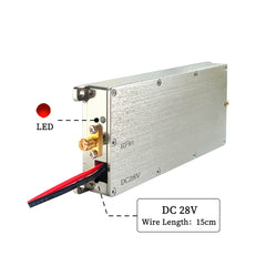 Latest 6-7GHz high power RF unidirectional amplifier 6000MHz-7000MHz Only transmission gain 47dBm
