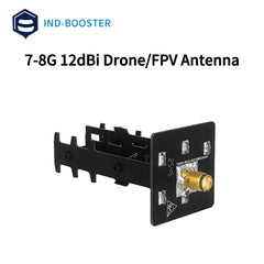 Ultra Low Weight Airborne antenna drone carrying antenna 7-8 GHz 12dBi gain antenna