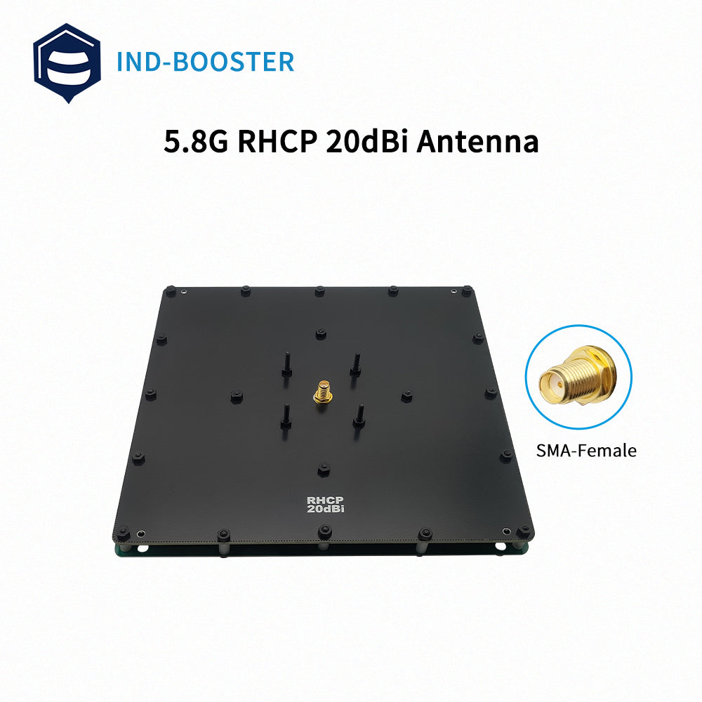 High gain 5.5-5.9GHz 5800MHz 20dBi gain panel antenna directional antenna
