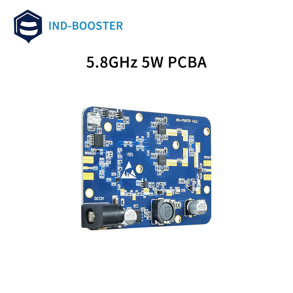 5.8GHz 5w bidirectional amplifier PCBA board drone signal booster part 36dBm