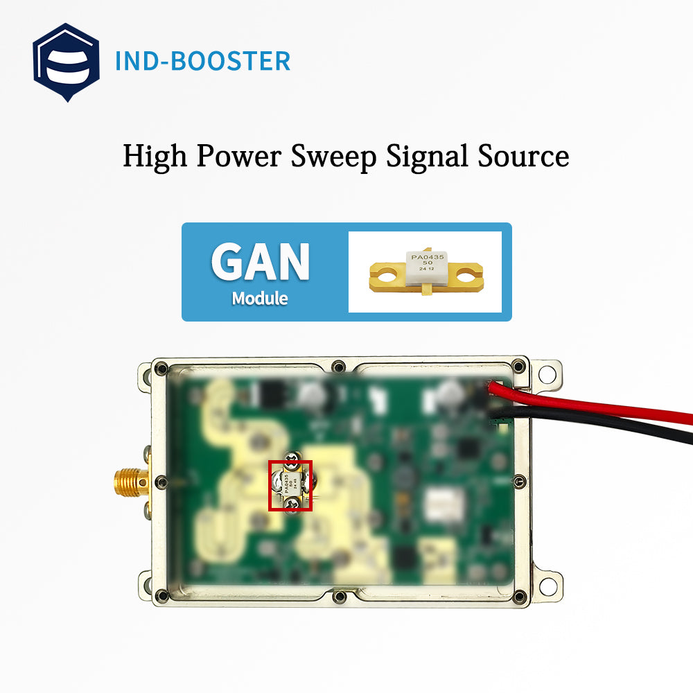 2.4GHz 2300-2500MHz high power signal sweep source  RF module jammer module SMA type with GaN