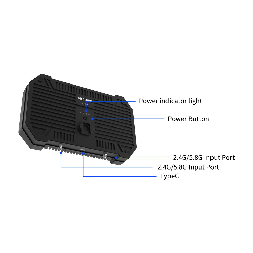 IND-Booster ROC-4 Dual-Band Signal Booster Antenna (2.4G/5.8G)