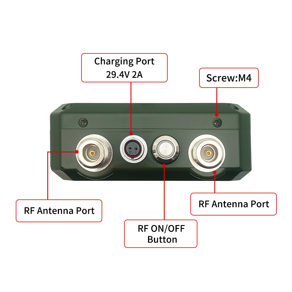 IND-Booster Customizable VIC-2 2.4GHz 1.2GHz portable anti drone device anti signal solution Exam supervision supplies