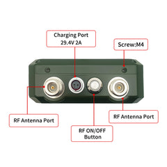IND-Booster Customizable VIC-2 2.4GHz 1.2GHz portable anti drone device anti signal solution Exam supervision supplies