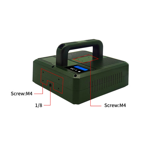IND-Booster VIC-4 4-Band Omnidirectional Portable Drone Jamming Device